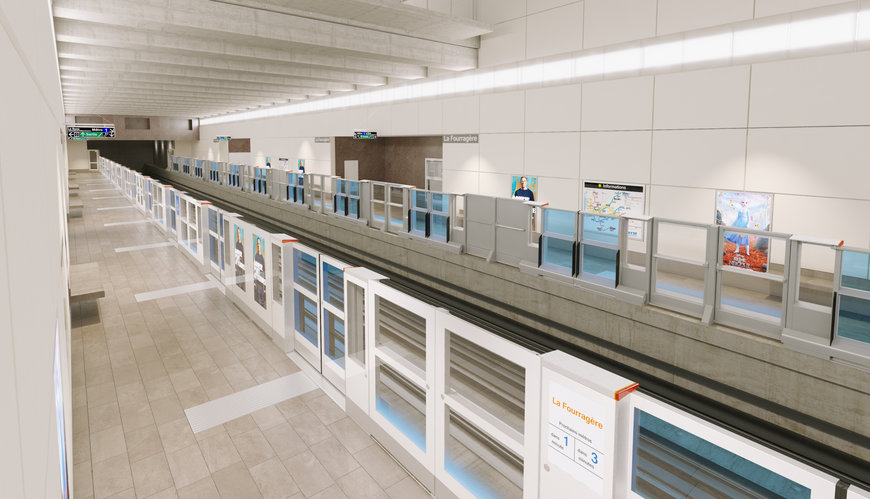Wabtec obtient une commande de 60 millions d'euros pour des portillons destinés à soutenir le projet NEOMMA d'automatisation du métro de Marseille